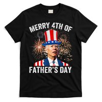 Joe Biden Merry 4th Of Father's Day Funny 4th Of July T-Shirt