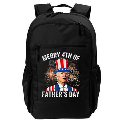 Joe Biden Merry 4th Of Father's Day Funny 4th Of July Backpack