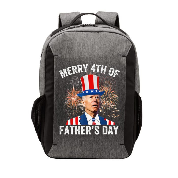 Joe Biden Merry 4th Of Father's Day Funny 4th Of July Vector Backpack