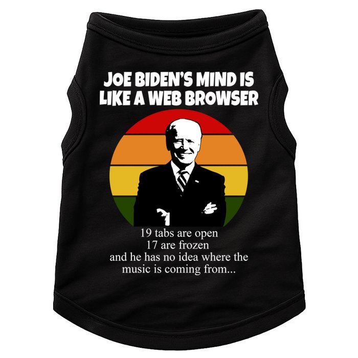 Joe Biden's Mind Is Like A Web Browser Doggie Tank
