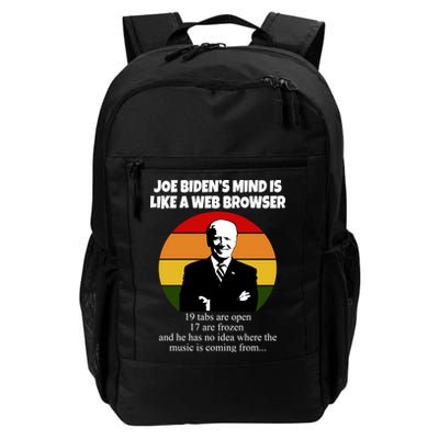 Joe Biden's Mind Is Like A Web Browser Daily Commute Backpack