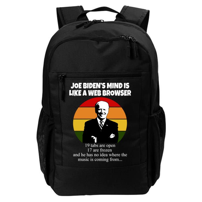 Joe Biden's Mind Is Like A Web Browser Daily Commute Backpack