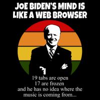Joe Biden's Mind Is Like A Web Browser Daily Commute Backpack