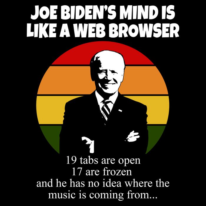 Joe Biden's Mind Is Like A Web Browser Daily Commute Backpack