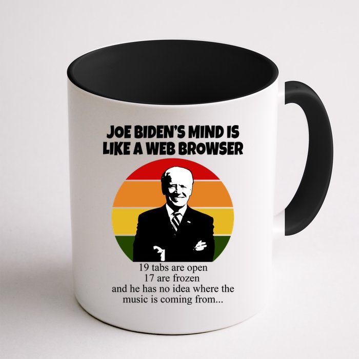 Joe Biden's Mind Is Like A Web Browser Mug