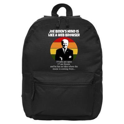 Joe Biden's Mind Is Like A Web Browser 16 in Basic Backpack