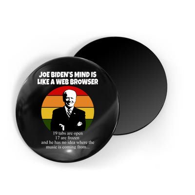 Joe Biden's Mind Is Like A Web Browser Magnet