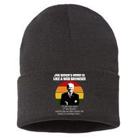 Joe Biden's Mind Is Like A Web Browser Sustainable Knit Beanie