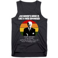 Joe Biden's Mind Is Like A Web Browser Tank Top