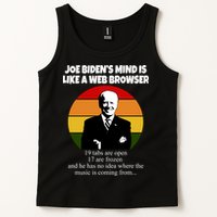 Joe Biden's Mind Is Like A Web Browser Tank Top