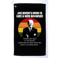 Joe Biden's Mind Is Like A Web Browser Golf Towel
