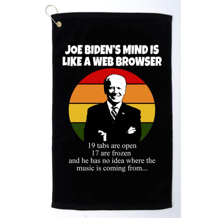Joe Biden's Mind Is Like A Web Browser Golf Towel