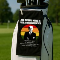 Joe Biden's Mind Is Like A Web Browser Golf Towel
