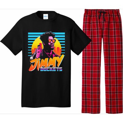 Jimmy Buckets Miami Outrun Pajama Set