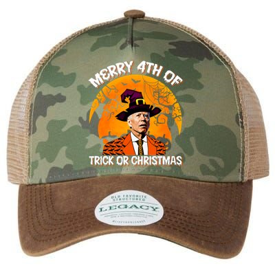 Joe Biden Merry 4th Of Halloween Trick Or Treat Christmas Legacy Tie Dye Trucker Hat