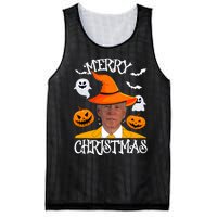 Joe Biden Merry Christmas Halloween Jokes Pumpkin Ghost Mesh Reversible Basketball Jersey Tank