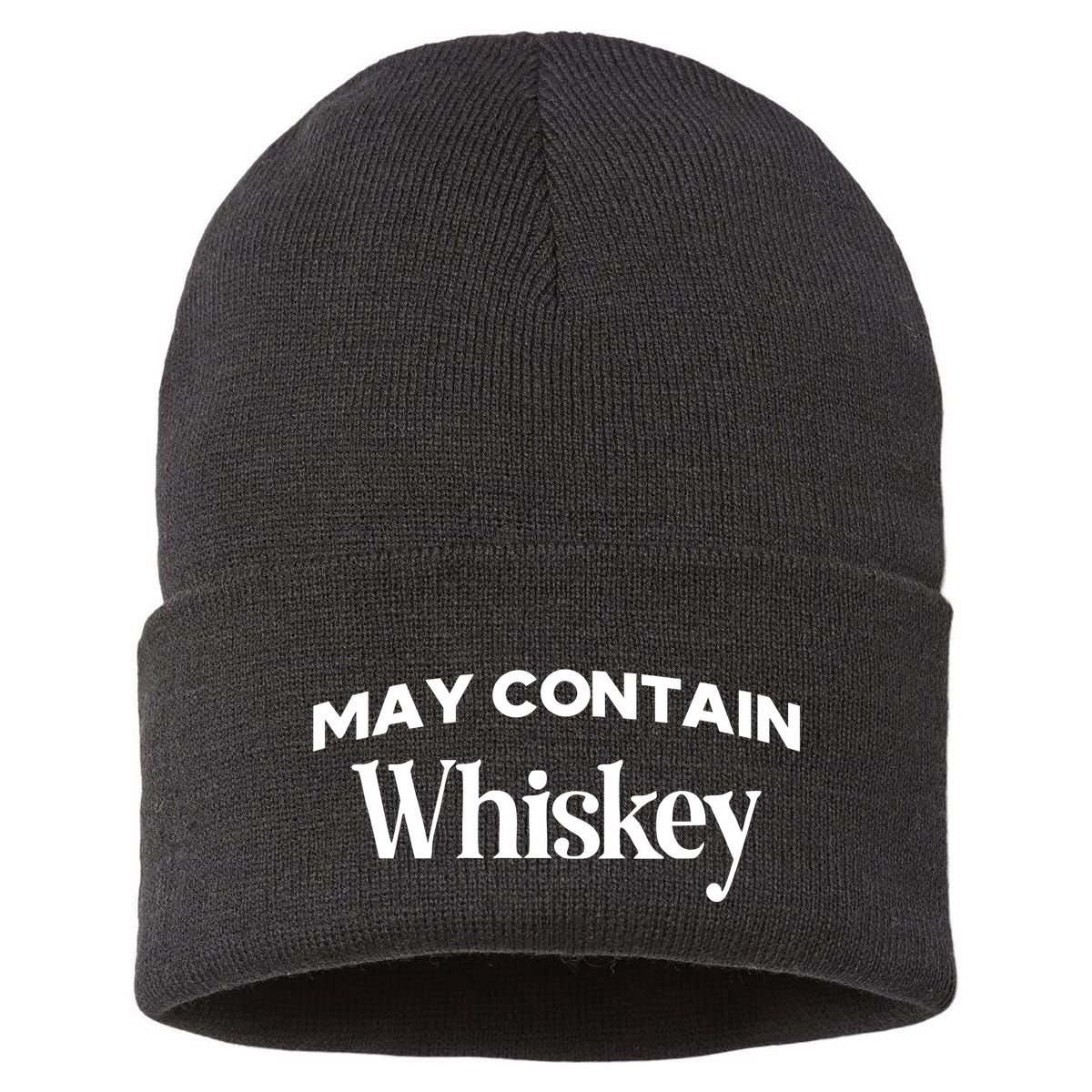 Johnny Bananas May Contain Whiskey Sustainable Knit Beanie