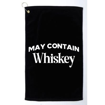 Johnny Bananas May Contain Whiskey Golf Towel