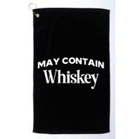 Johnny Bananas May Contain Whiskey Golf Towel