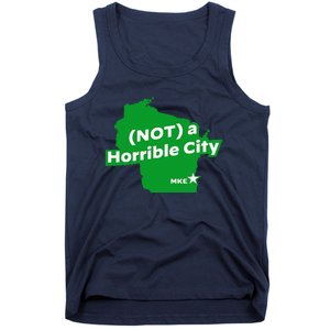 Joe Biden Not A Horrible City Milwaukee Anti Donald Trump Tank Top