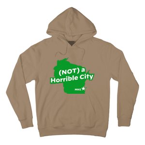 Joe Biden Not A Horrible City Milwaukee Anti Donald Trump Hoodie