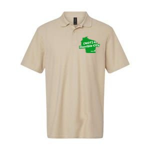 Joe Biden Not A Horrible City Milwaukee Anti Donald Trump Softstyle Adult Sport Polo