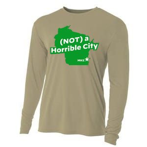 Joe Biden Not A Horrible City Milwaukee Anti Donald Trump Cooling Performance Long Sleeve Crew