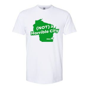 Joe Biden Not A Horrible City Milwaukee Anti Donald Trump Softstyle CVC T-Shirt