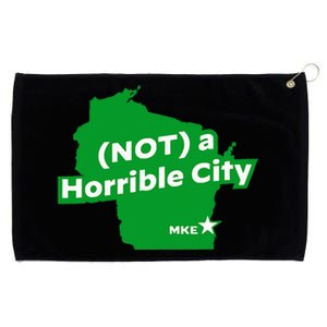 Joe Biden Not A Horrible City Milwaukee Anti Donald Trump Grommeted Golf Towel