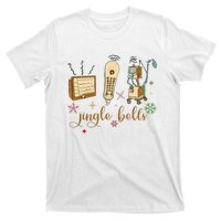 Jingle Bells Nurse Christmas Icu Nicu Rn Er Cvicu Tech Nurse T-Shirt