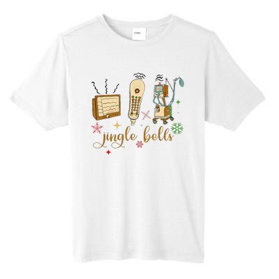 Jingle Bells Nurse Christmas Icu Nicu Rn Er Cvicu Tech Nurse Tall Fusion ChromaSoft Performance T-Shirt