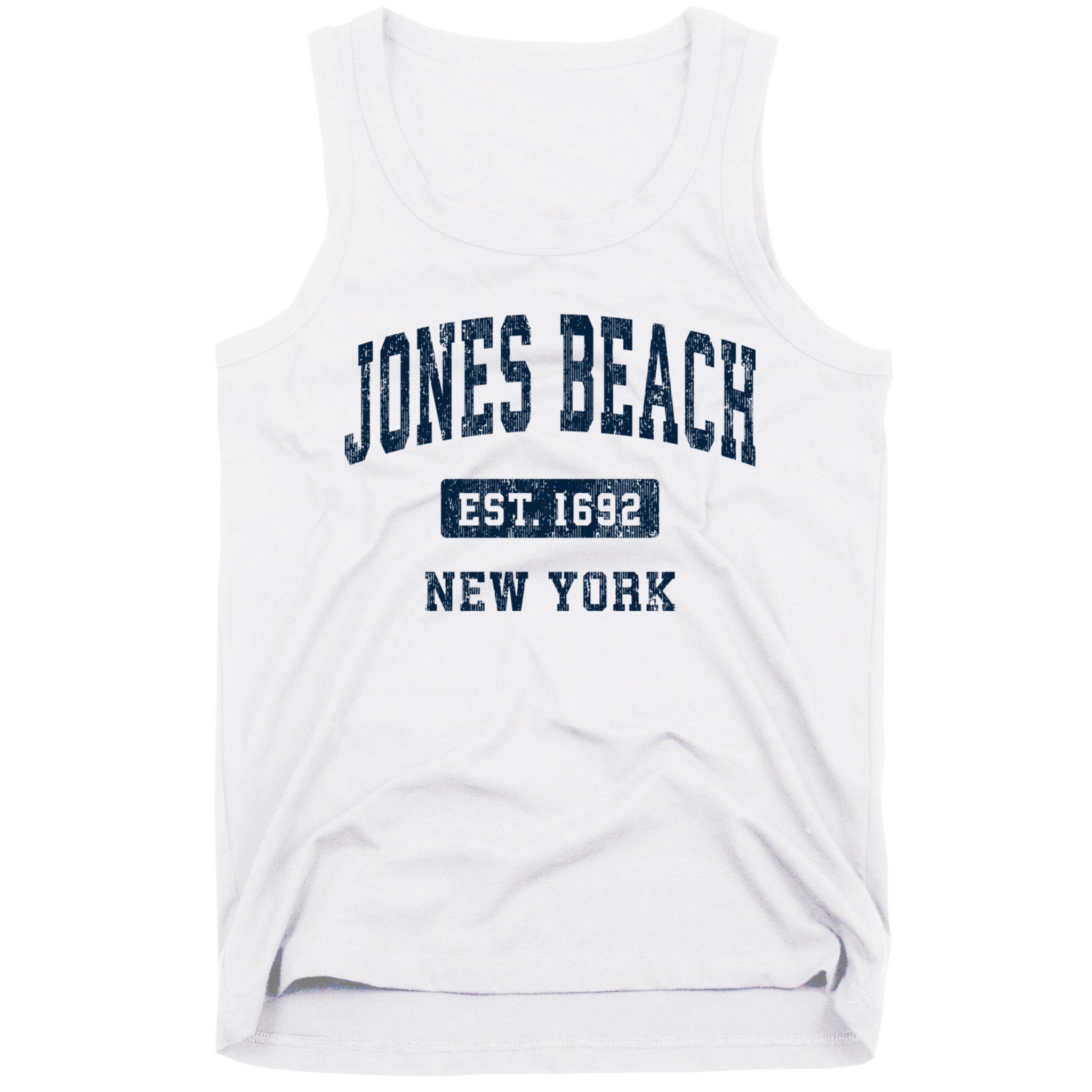 Jones Beach New York Ny Vintage Athletic Sports Tank Top