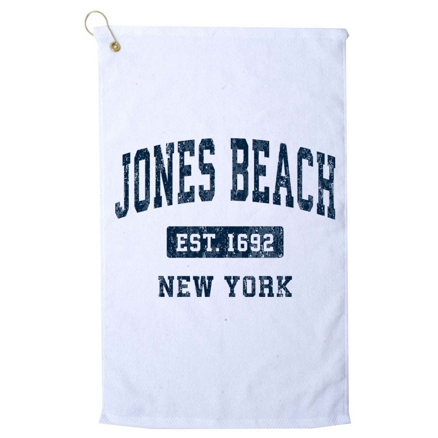 Jones Beach New York Ny Vintage Athletic Sports Golf Towel