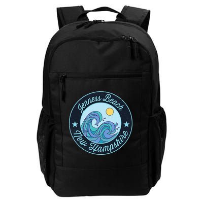 Jenness Beach Nh New Hampshire Souvenir Nautical Surfer Grap Backpack