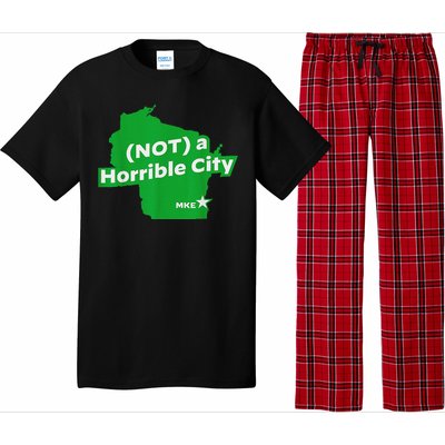 Joe Biden Not A Horrible City Milwaukee Anti Donald Trump Pajama Set