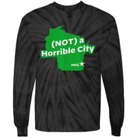 Joe Biden Not A Horrible City Milwaukee Anti Donald Trump Tie-Dye Long Sleeve Shirt