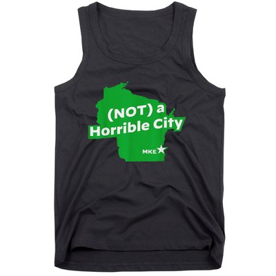 Joe Biden Not A Horrible City Milwaukee Anti Donald Trump Tank Top