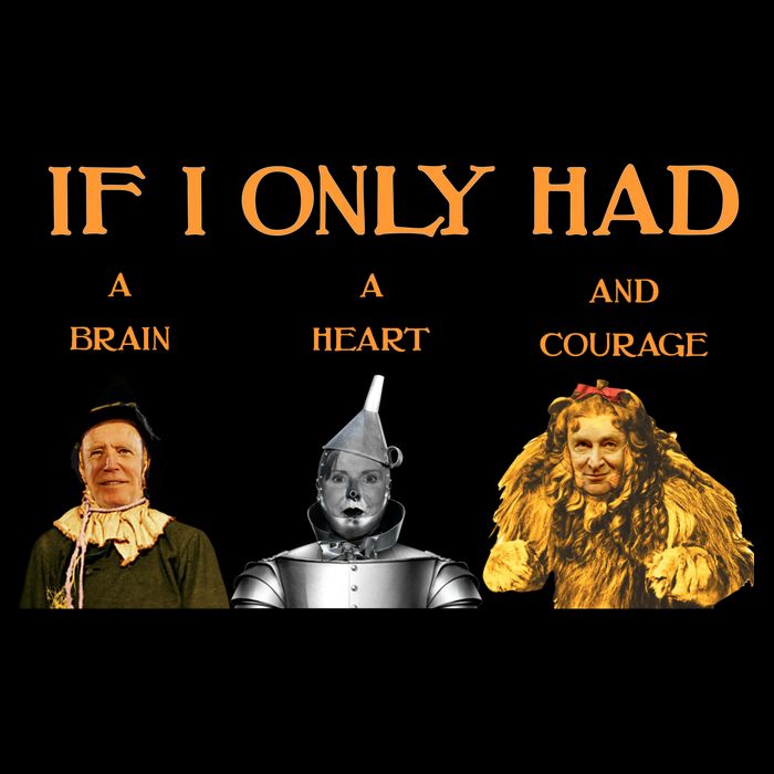 Joe Biden Nancy Pelosi Chuck Schumer Scarecrow Tin Woodman Lion City Backpack
