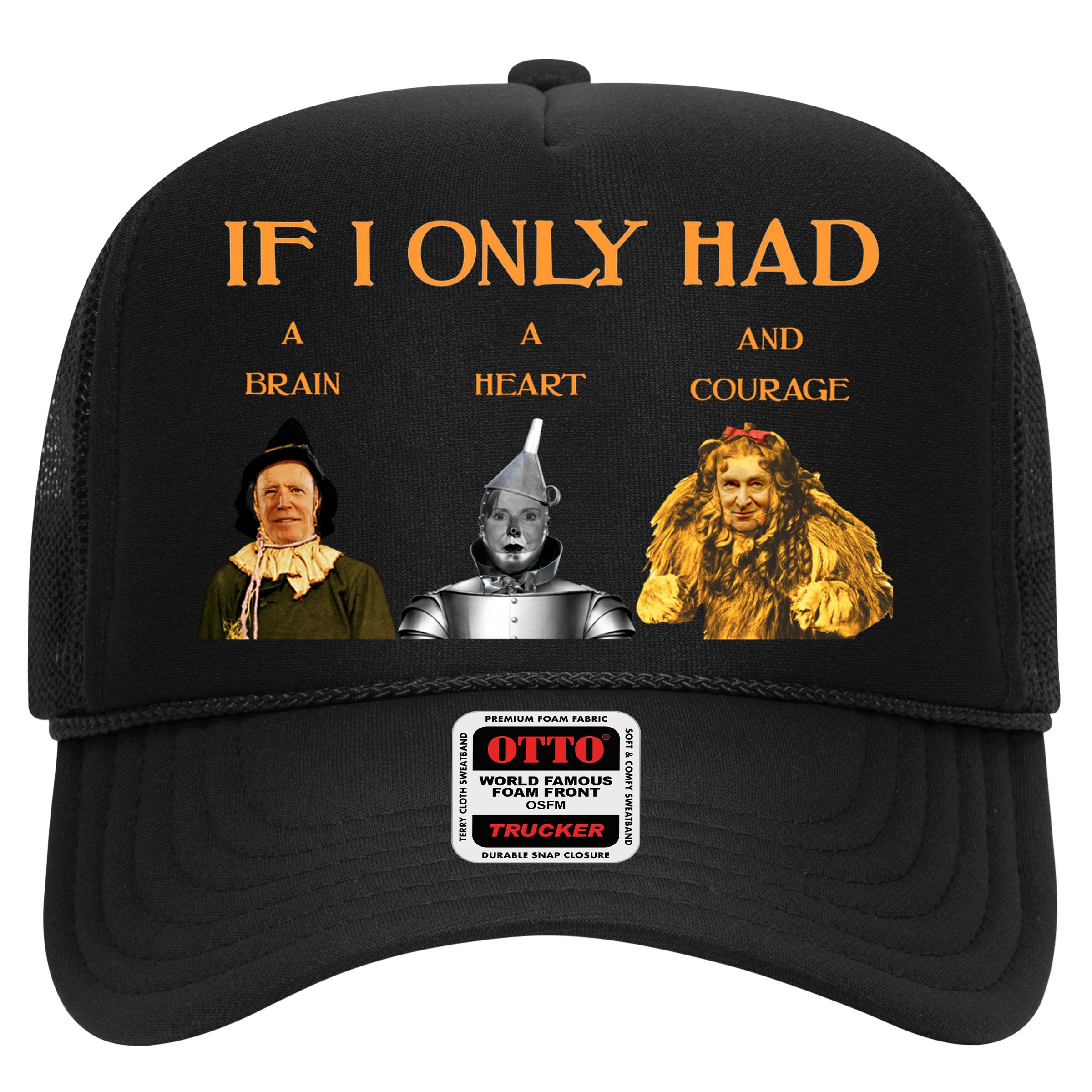 Joe Biden Nancy Pelosi Chuck Schumer Scarecrow Tin Woodman Lion Hat
