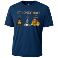 Joe Biden Nancy Pelosi Chuck Schumer Scarecrow Tin Woodman Lion Cooling Performance Crew T-Shirt