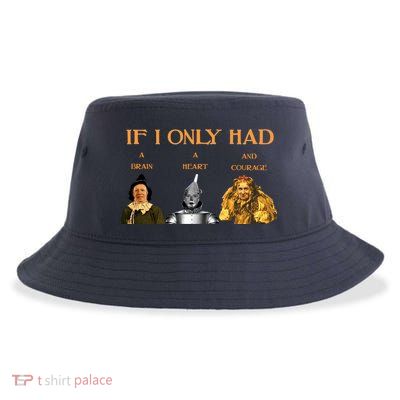 Joe Biden Nancy Pelosi Chuck Schumer Scarecrow Tin Woodman Lion Sustainable Bucket Hat