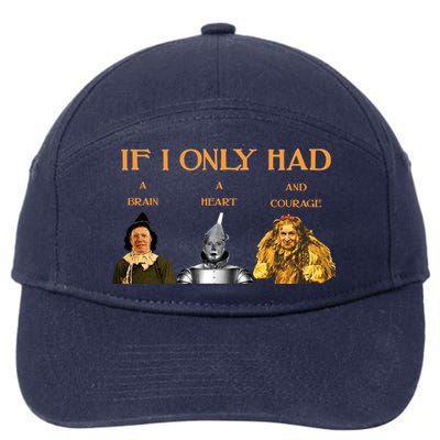 Joe Biden Nancy Pelosi Chuck Schumer Scarecrow Tin Woodman Lion 7-Panel Snapback Hat