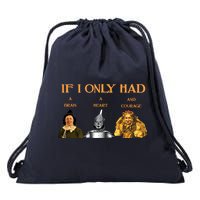 Joe Biden Nancy Pelosi Chuck Schumer Scarecrow Tin Woodman Lion Drawstring Bag