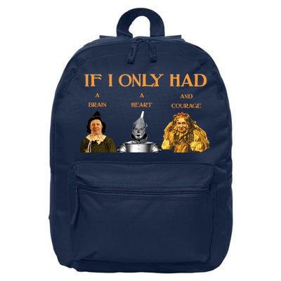Joe Biden Nancy Pelosi Chuck Schumer Scarecrow Tin Woodman Lion 16 in Basic Backpack