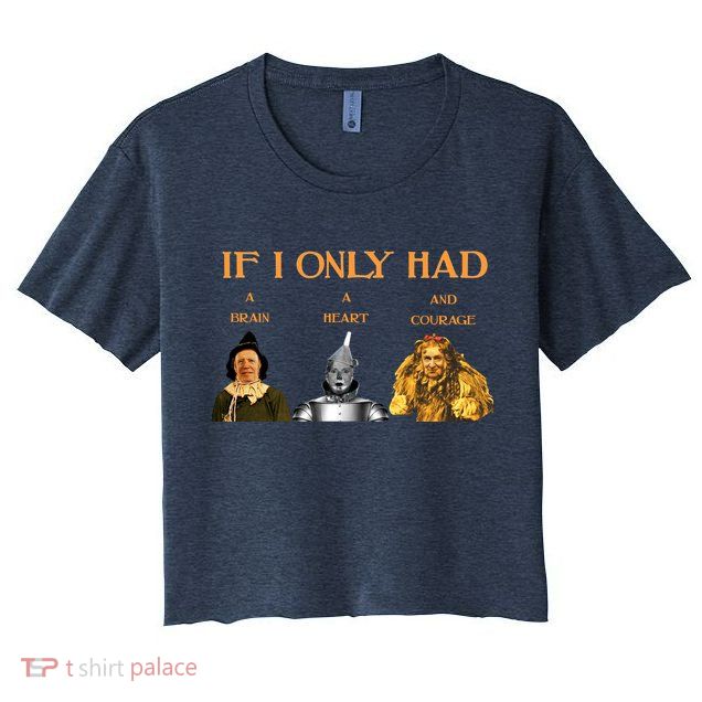 Joe Biden Nancy Pelosi Chuck Schumer Scarecrow Tin Woodman Lion Crop Top