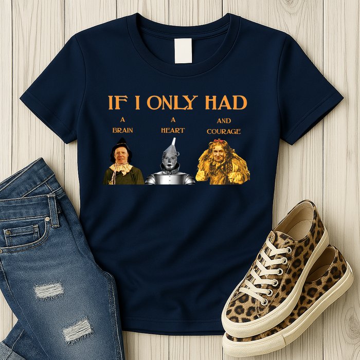 Joe Biden Nancy Pelosi Chuck Schumer Scarecrow Tin Woodman Lion Womens T-Shirt