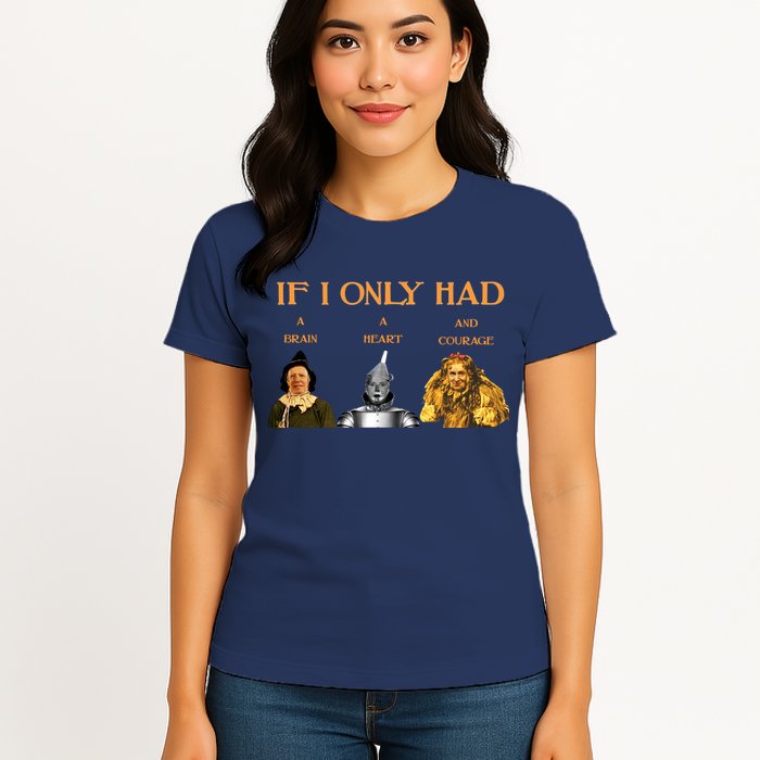 Joe Biden Nancy Pelosi Chuck Schumer Scarecrow Tin Woodman Lion Womens T-Shirt
