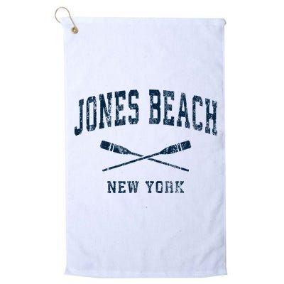 Jones Beach New York Vintage Nautical Paddles Sports Oars Golf Towel