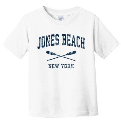 Jones Beach New York Vintage Nautical Paddles Sports Oars Toddler T-Shirt