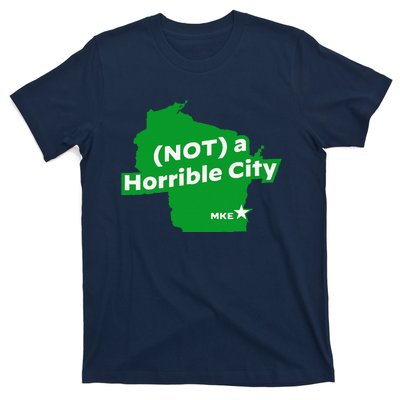 Joe Biden Not A Horrible City Milwaukee Anti Donald Trump T-Shirt